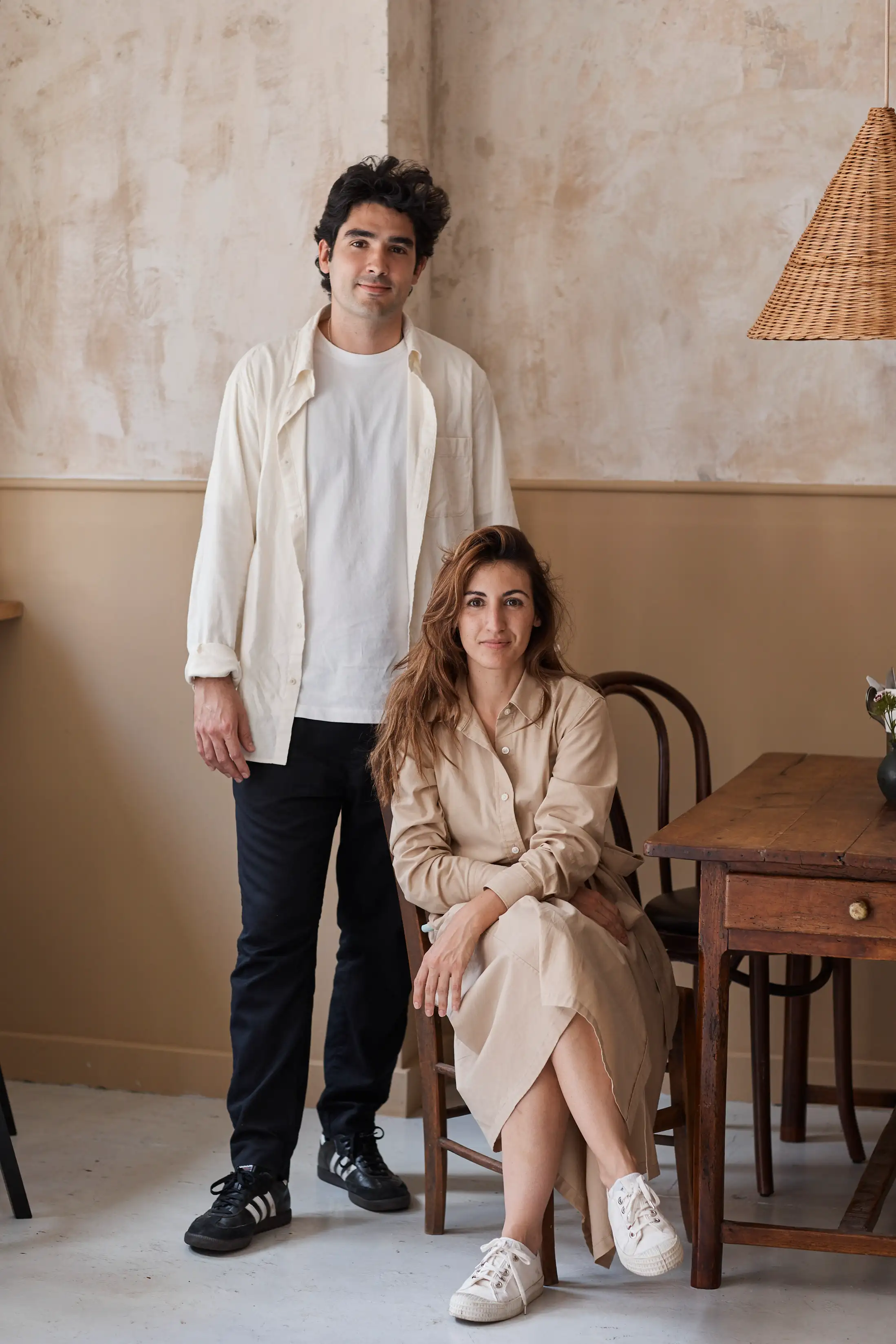 Gabriel and Marta, the founders of Broken Eggs